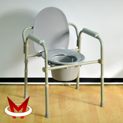 Кресло-стул с санитарным оснащением HMP 7210 A МЕГА-ОПТИМ