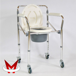 Стул-кресло с санитарным оснащением FS 696 L Мега-Оптим