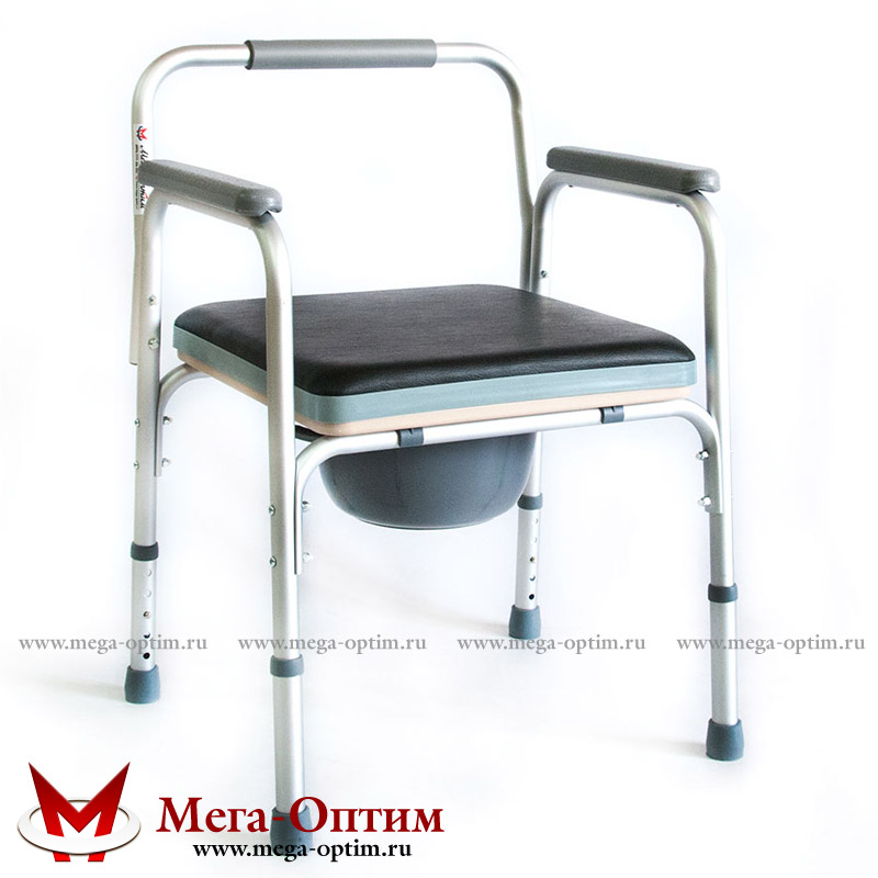Стул-кресло с санитарным оснащением FS 895 L Мега-Оптим