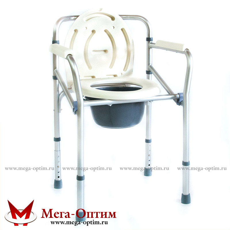 Стул-кресло с санитарным оснащением FS 894 L Мега-Оптим