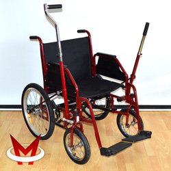 купить инвалидное кресло-коляску с рычажным управлением 514AC