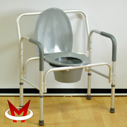 Кресло-стул с санитарным оснащением HMP 7007L МЕГА-ОПТИМ