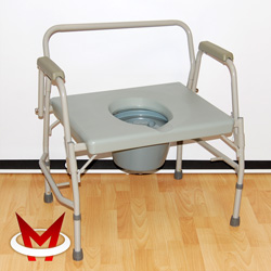 Кресло-стул с санитарным оснащением HMP-7012 МЕГА-ОПТИМ