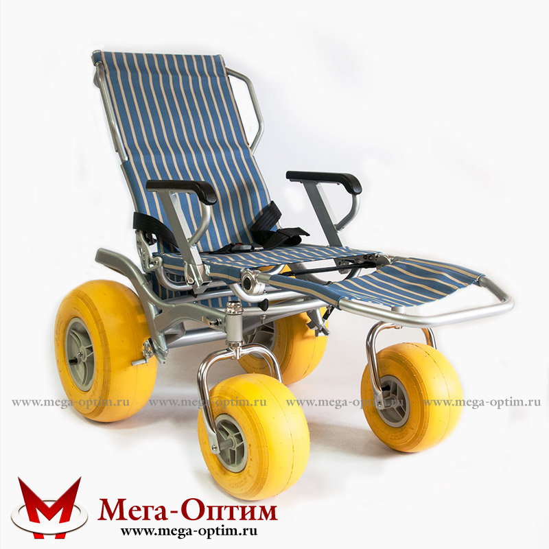Инвалидная коляска с ручным велоприводом BW-200 QUATTRO МЕГА-ОПТИМ