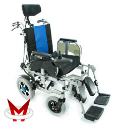инвалидная коляска с электроприводом вертикализатор FS 122 LGC-46 Мега-Оптим