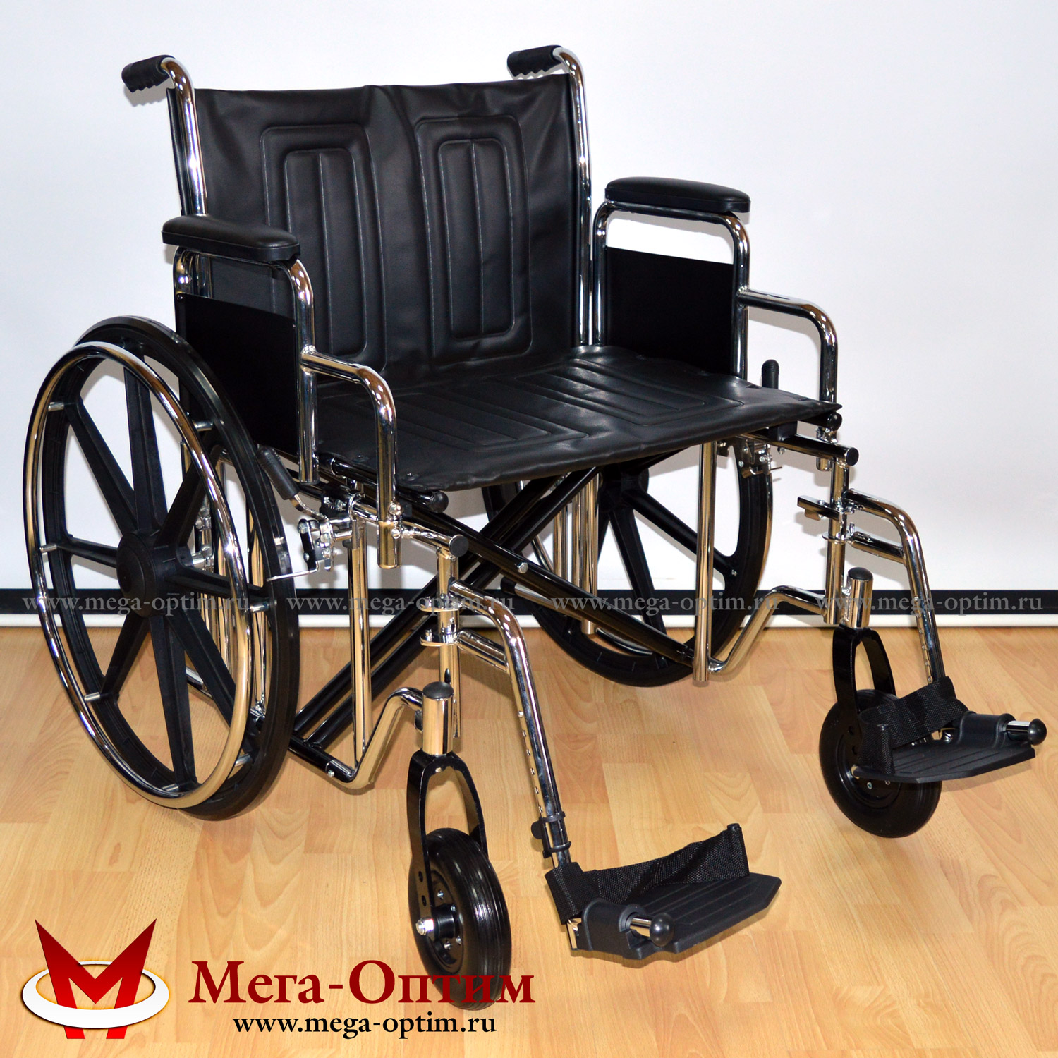Инвалидная коляска повышенной грузоподъемности 711AE МЕГА-ОПТИМ
