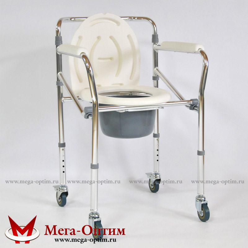 Стул-кресло с санитарным оснащением FS 696 L Мега-Оптим
